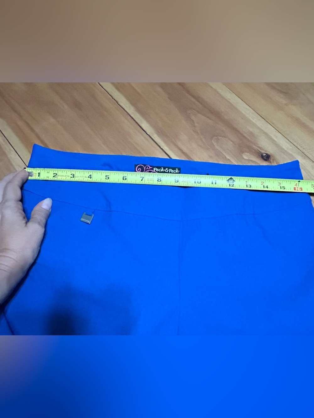 Peck & Peck Blue Pants - Picture 4 of 6